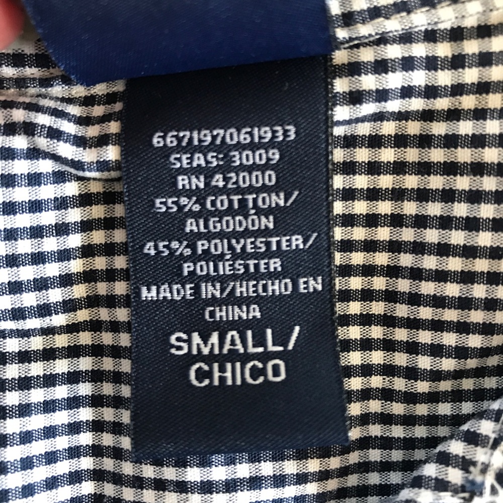 Basic Editions- Small- button down shirt - Picture 3 of 3